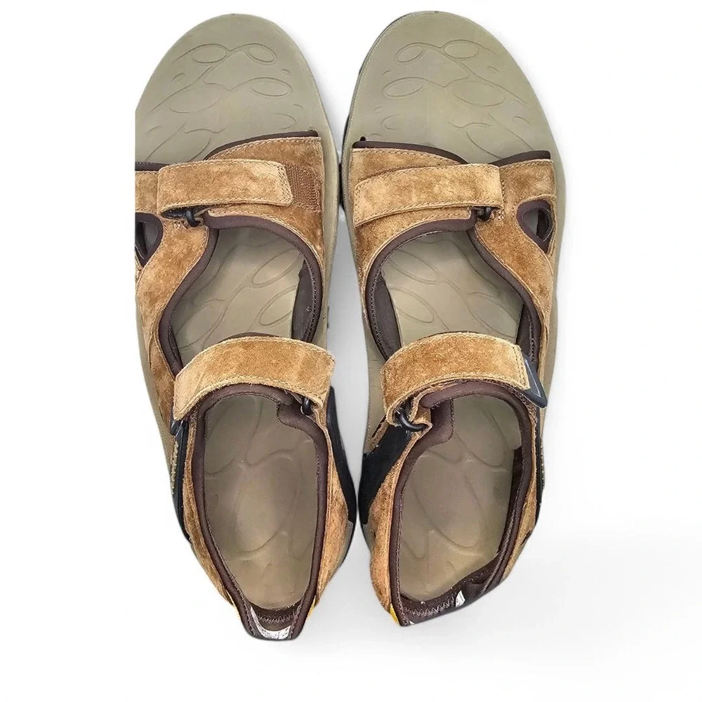 Merrell Kahuna Sandal Brown Adjustable Outdoor Sports‎ Vibram Soles Mens Size 13